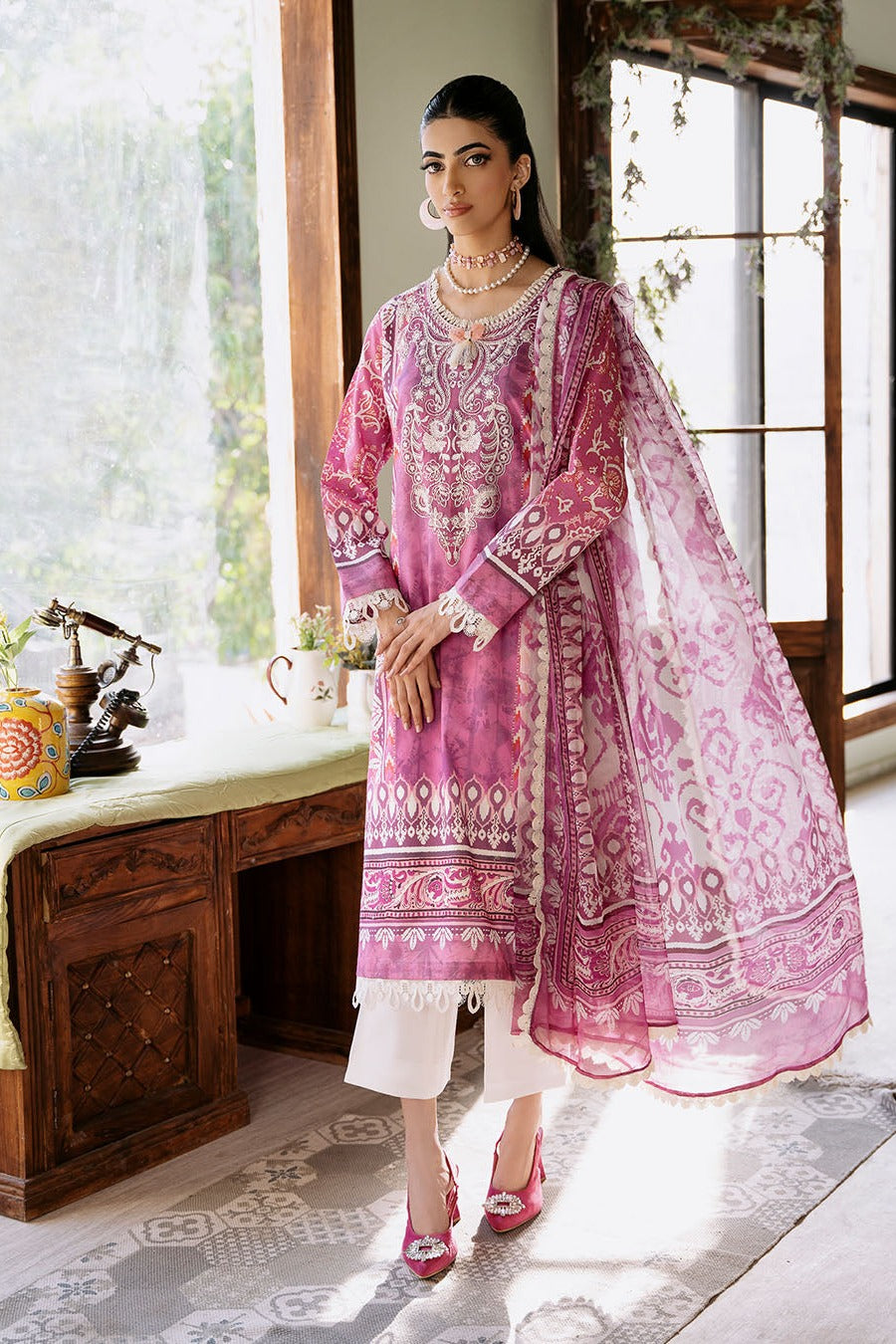 Roheenaaz Unstitched Suits Fall 2024