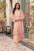 Lakhany Komal LG-MM-0302 03 Piece Unstitched Printed With Printed Chiffon Dupatta