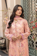 Lakhany Komal LG-MM-0302 03 Piece Unstitched Printed With Printed Chiffon Dupatta