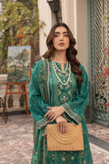 Lakhany Komal LG-MM-0306 03 Piece Unstitched Printed With Printed Chiffon Dupatta