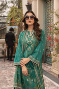 Lakhany Komal LG-MM-0306 03 Piece Unstitched Printed With Printed Chiffon Dupatta