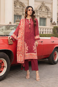 Lakhany Komal LG-AR-0116 03 Piece Unstitched Printed With Printed Textured Lawn Dupatta