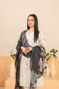 Tawakkal D-3509 - Zyra Embroidered Lawn Digital Print Diamond Dupatta