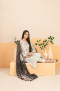 Tawakkal D-3507 - Zyra Embroidered Lawn Digital Print Diamond Dupatta