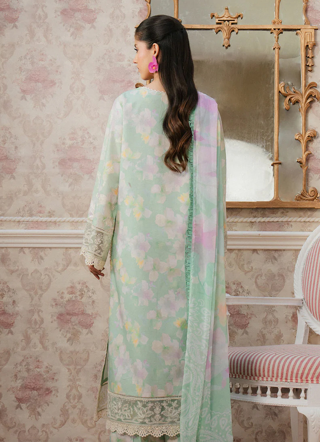 Ayzel By Afrozeh - Armelia Printed Lawn'25 - Liora