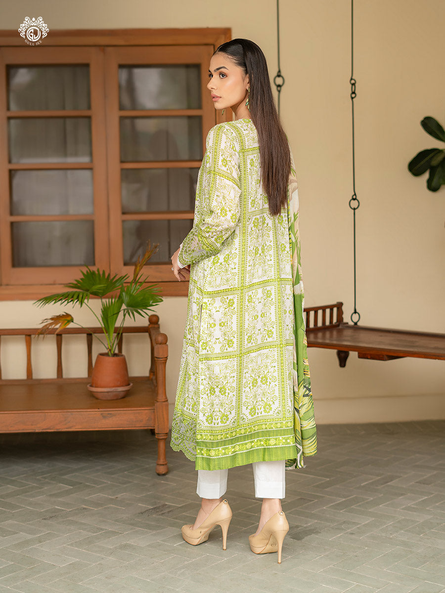 Gulljee Kroma GKRM2402A5 | Embroidered Unstitched 3 Piece Collection