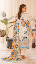 Guljee Popinn Floral Prints Article 8 Unstitched 3 Piece Lawn 24