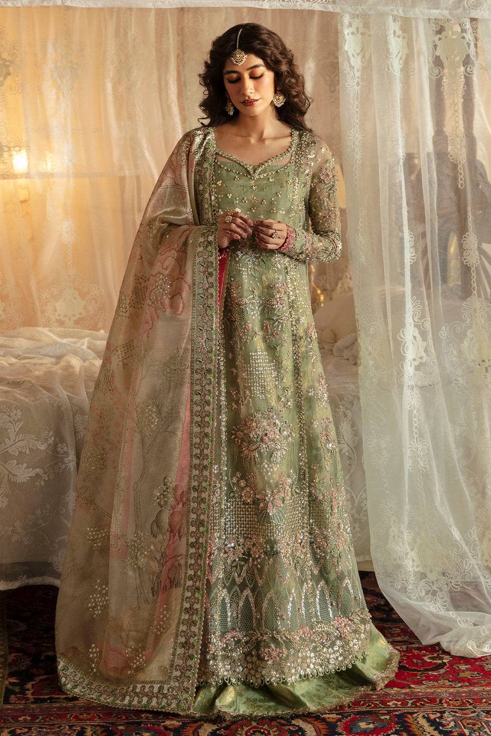 Afrozeh Unstitched Hayat Wedding Collection 2024 Shreya