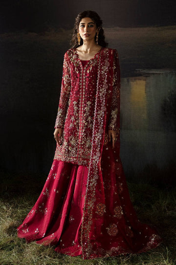 Afrozeh Unstitched Hayat Wedding Collection 2024 Abeer