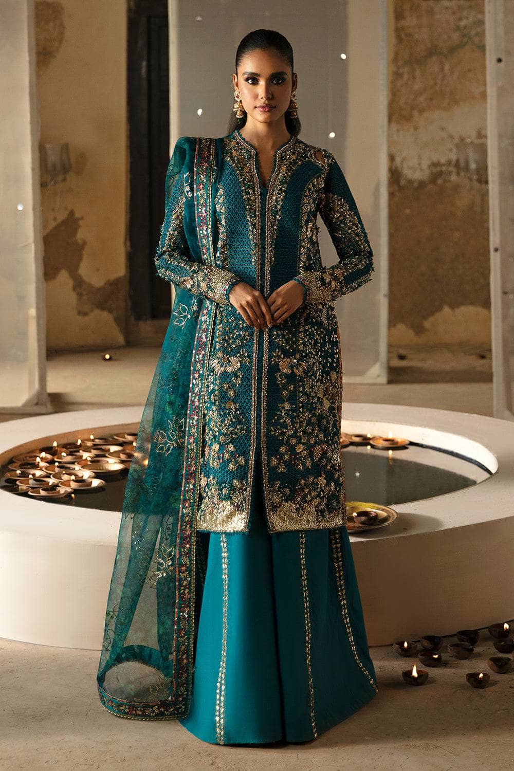 Afrozeh Unstitched Hayat Wedding Collection 2024 Meerub