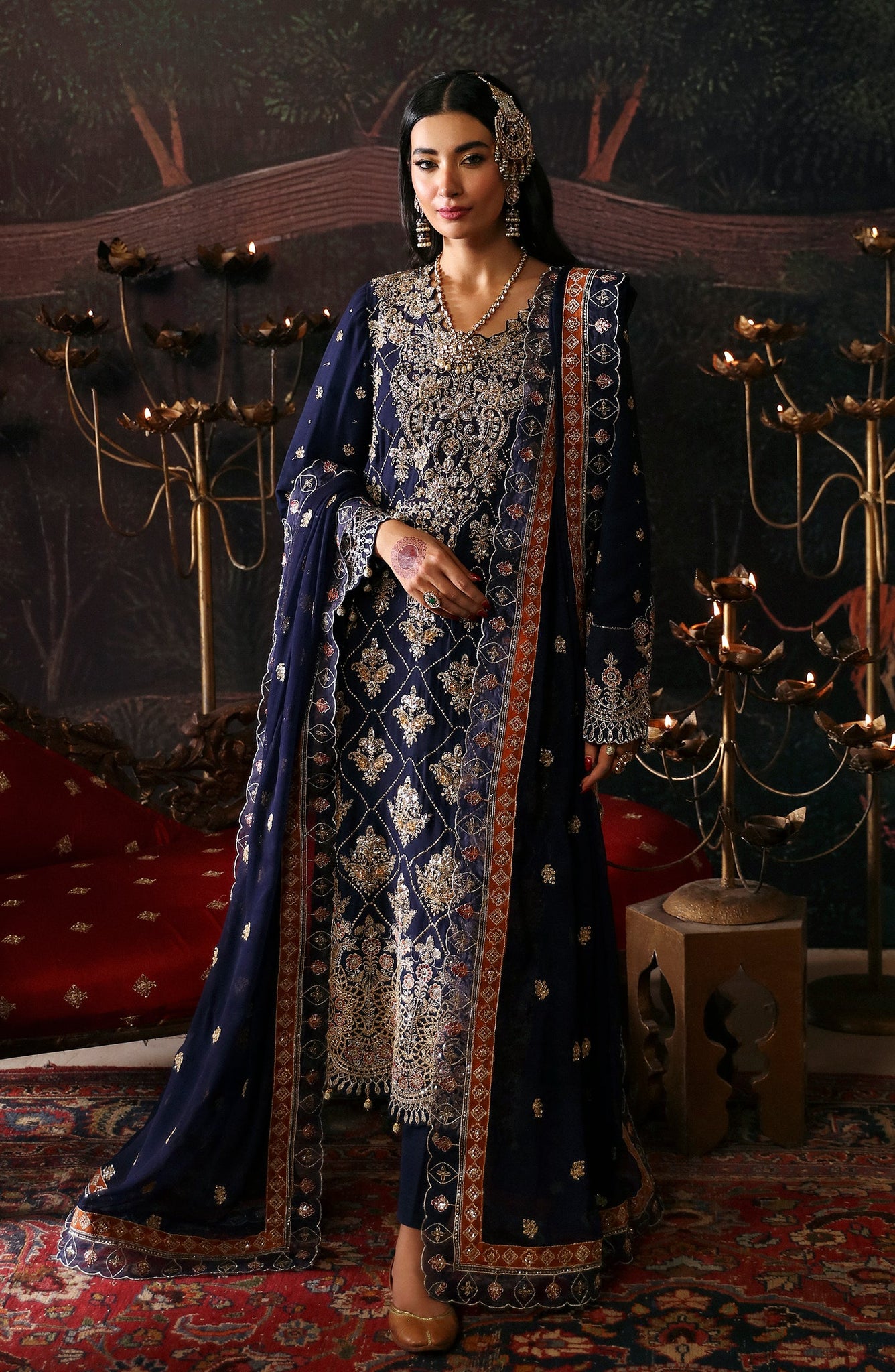 Emaan Adeel Unstitched Devdas Festive Collection NAZGUL