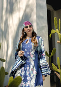 ELAF SIGNATURE COLLECTION 2025 ETS-06A LONDON BLUES - EMBROIDERED LAWN COLLECTION