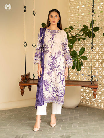 Gulljee Kroma GKRM2402A1 | Embroidered Unstitched 3 Piece Collection