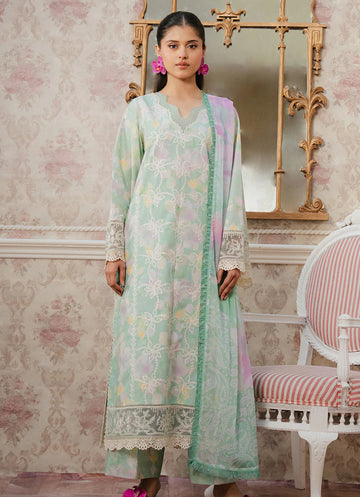 Ayzel By Afrozeh - Armelia Printed Lawn'25 - Liora