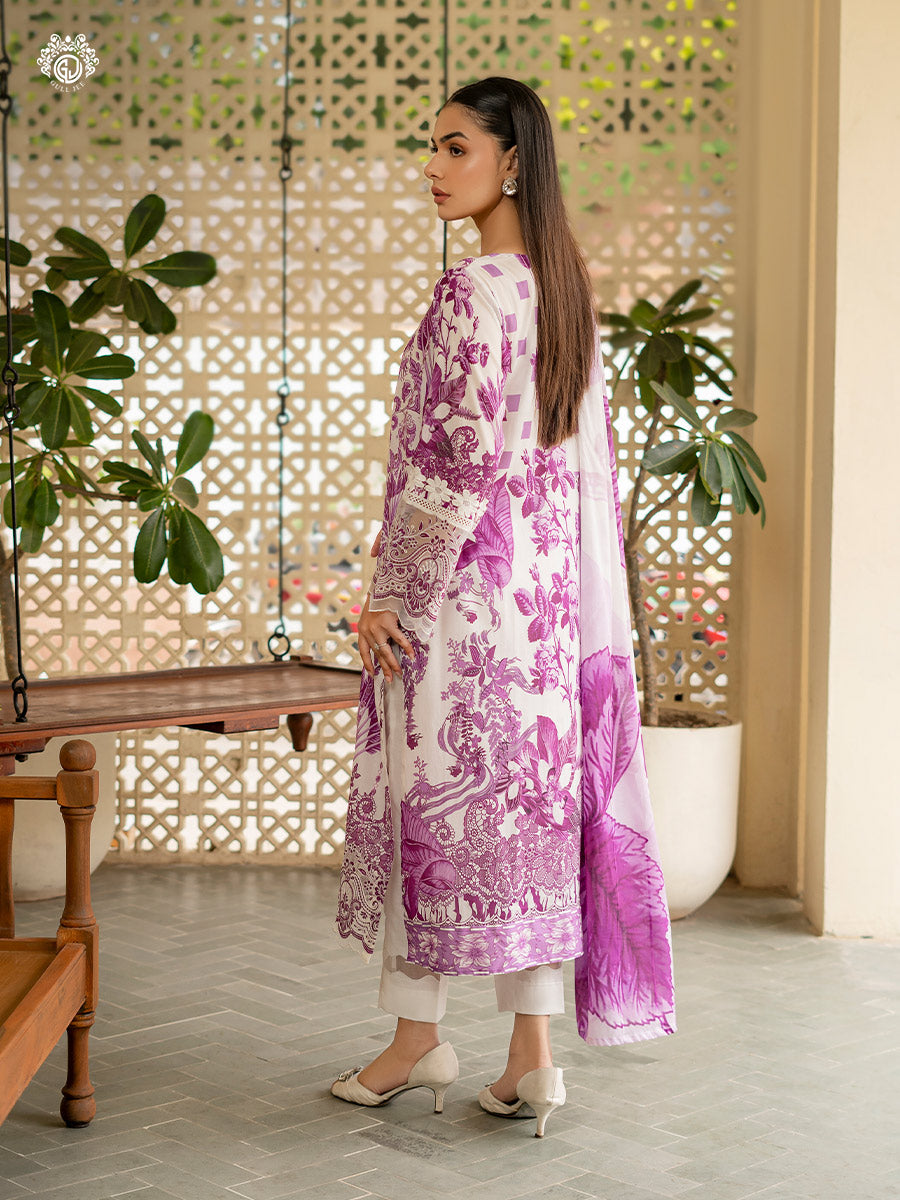 Gulljee Kroma GKRM2402A8 | Embroidered Unstitched 3 Piece Collection