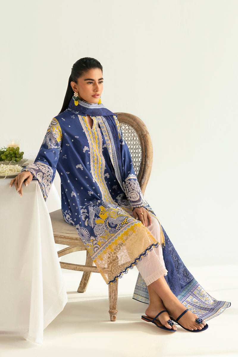 Qalamkar Q Prints 2025 PQ-02 Hina