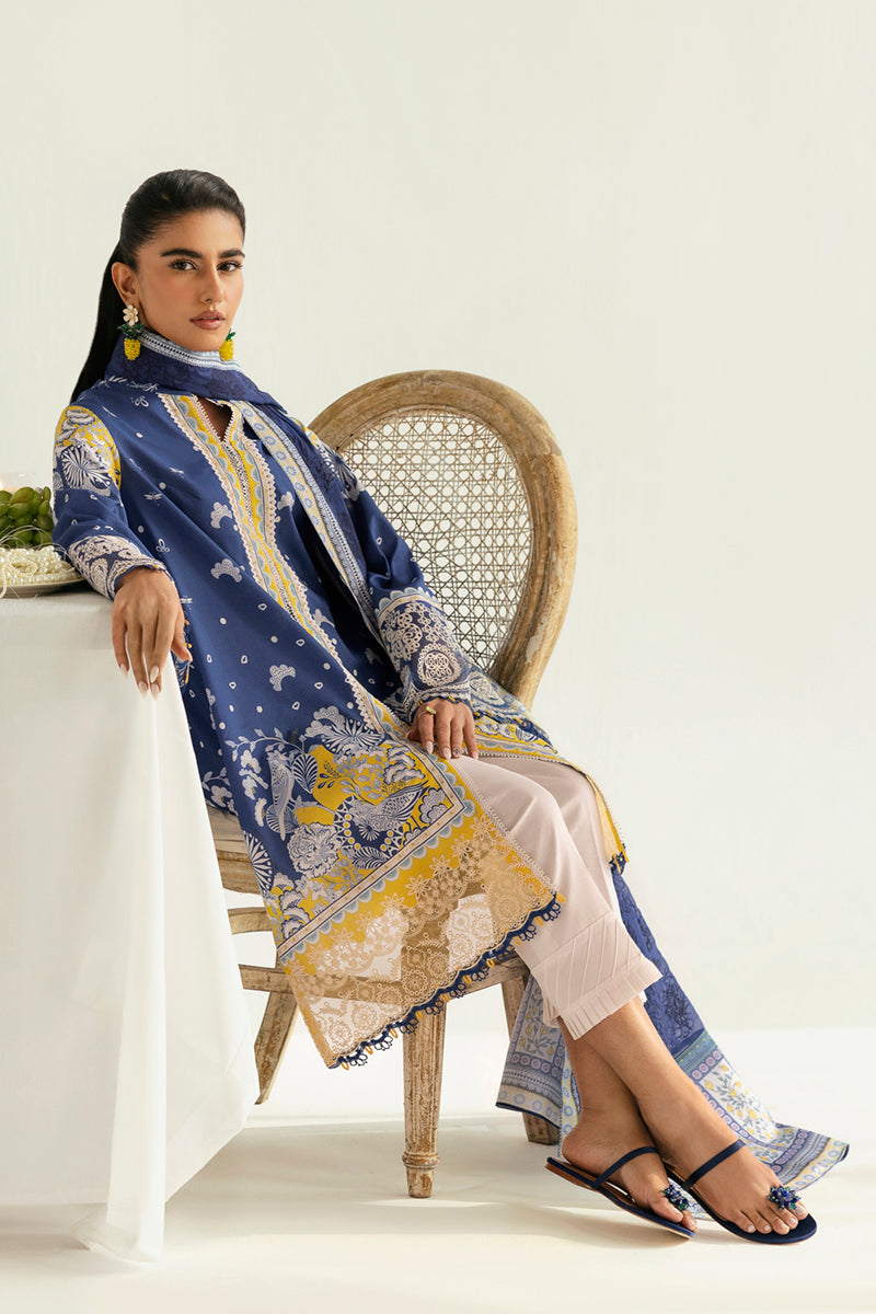 Qalamkar Q Prints 2025 PQ-02 Hina