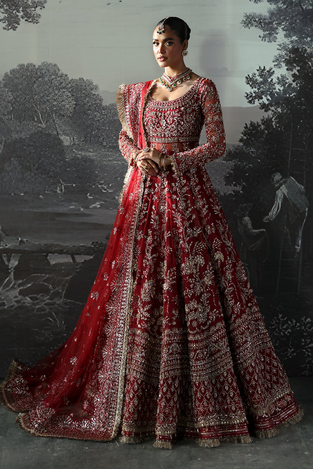 (Pre-Order) Afrozeh Unstitched The Brides Edit '24 Anastasia