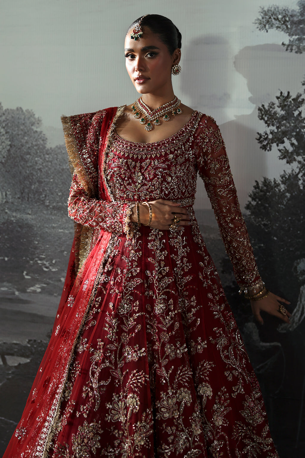 (Pre-Order) Afrozeh Unstitched The Brides Edit '24 Anastasia