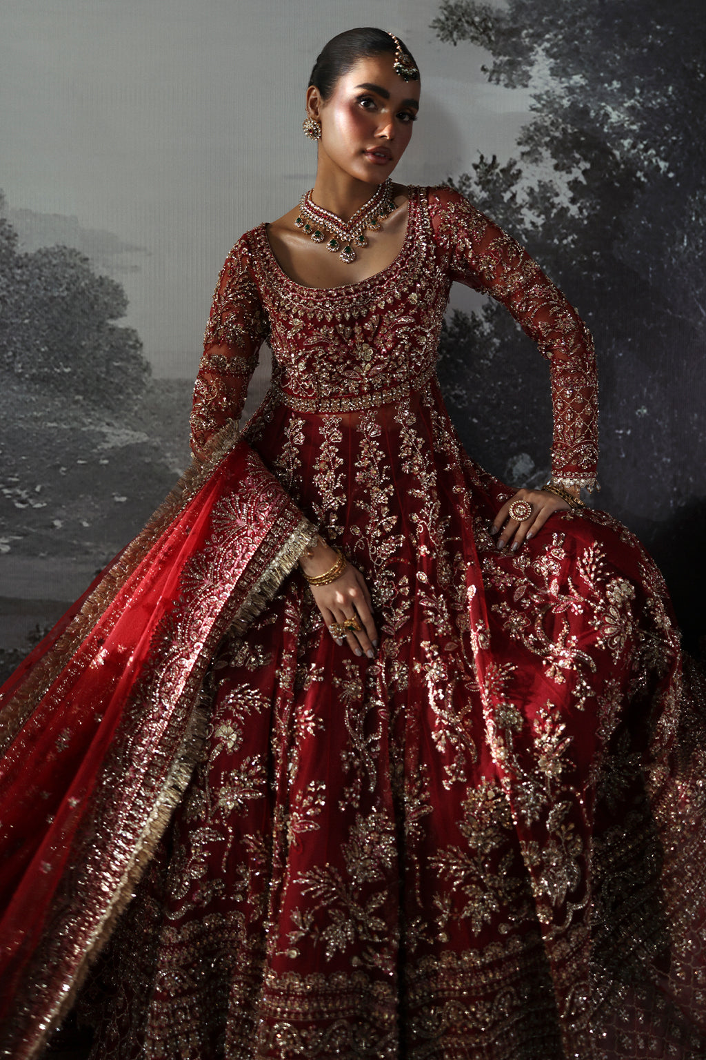 (Pre-Order) Afrozeh Unstitched The Brides Edit '24 Anastasia