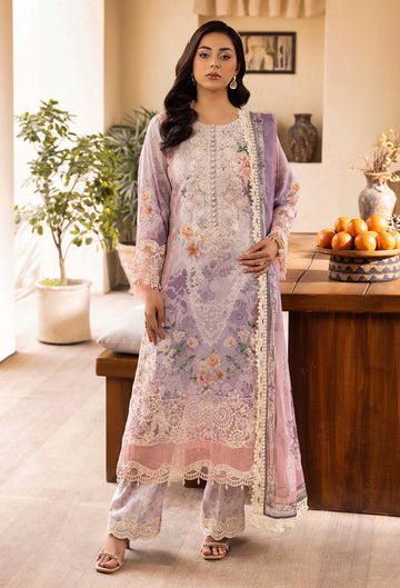 Adan's Libas Chantelle Print Lawn with Pure Bamberg Chiffon Dupatta 2025 CHANTELLE 99959 Design 10