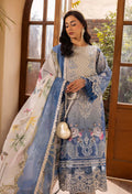 Adan's Libas Chantelle Print Lawn with Pure Bamberg Chiffon Dupatta 2025 CHANTELLE 99958 Design 09