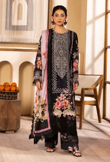 Adan's Libas Chantelle Print Lawn with Pure Bamberg Chiffon Dupatta 2025 CHANTELLE 99951 Design 02