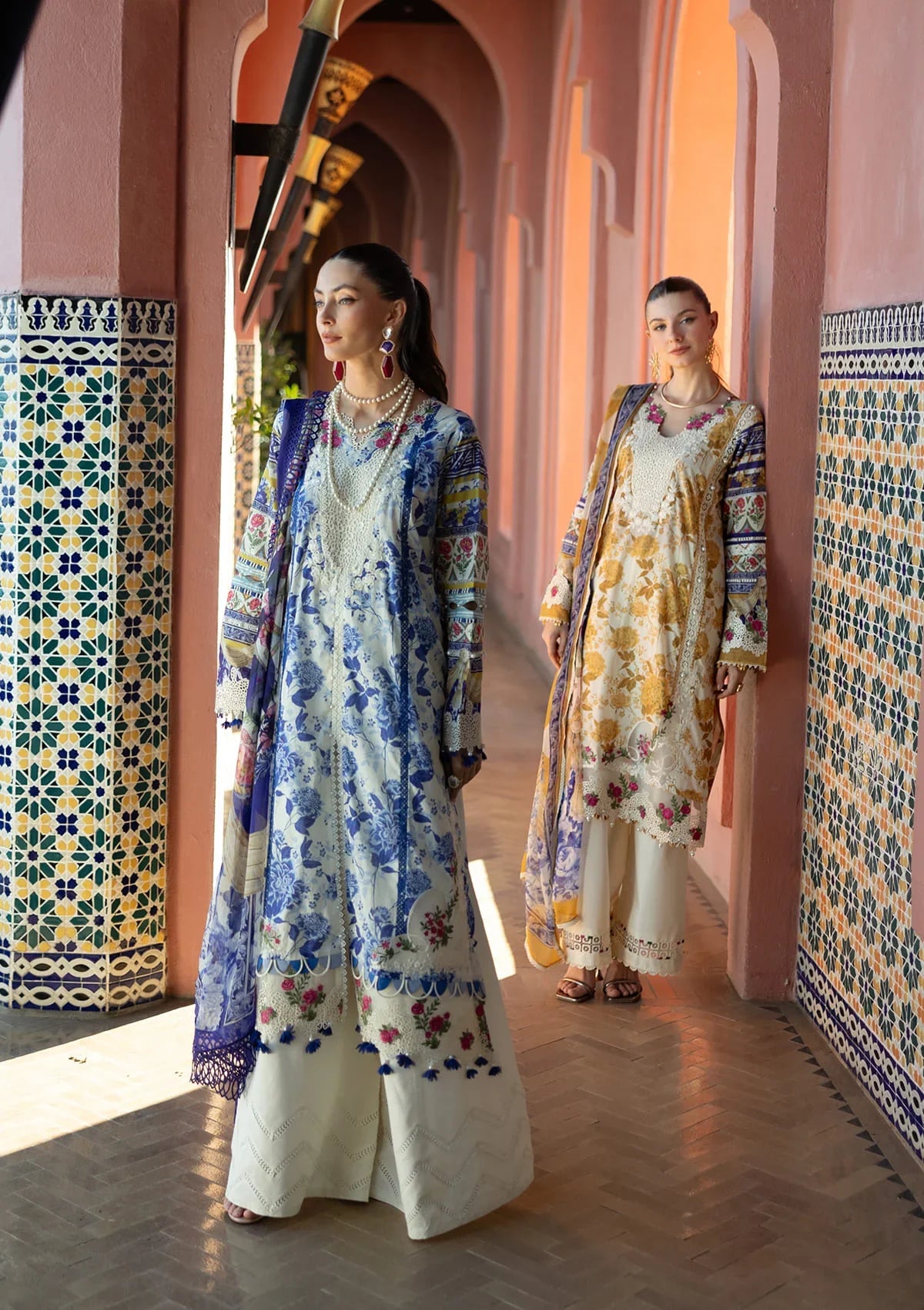 ELAF SIGNATURE COLLECTION 2025 ETS-05A ESTELLE - EMBROIDERED LAWN COLLECTION