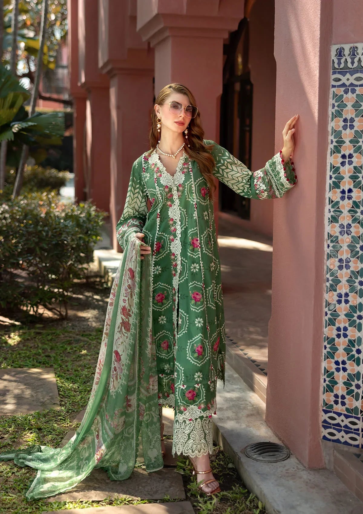 ELAF SIGNATURE COLLECTION 2025 ETS-04B EDEN - EMBROIDERED LAWN COLLECTION