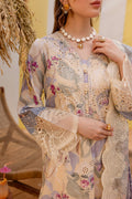 Nureh Gardenia NSG-177 Embroidered Lawn Collection With Embroidered Chiffon Dupatta