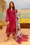 Nureh Gardenia NSG-181 Embroidered Lawn Collection With Embroidered Chiffon Dupatta