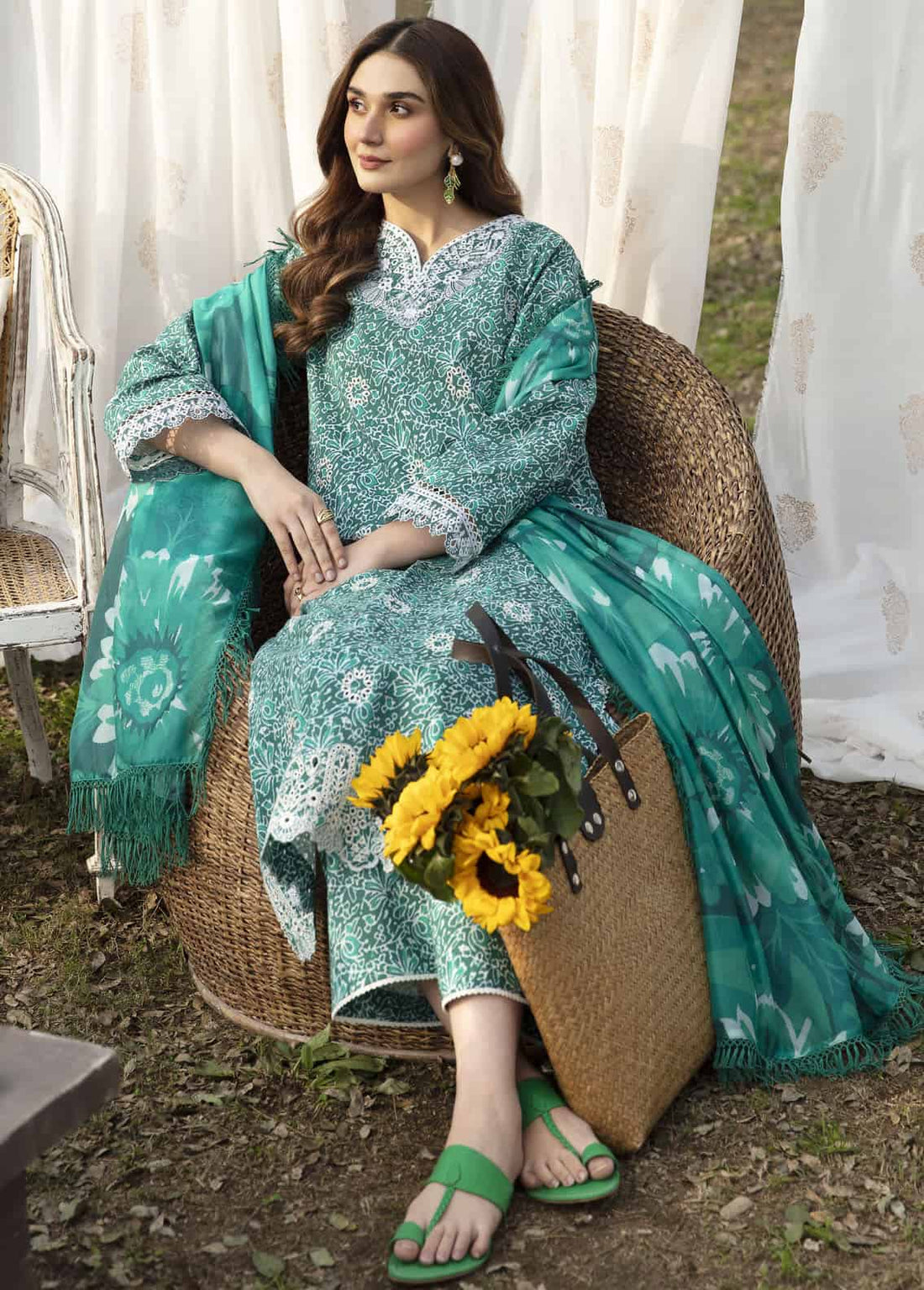 Ayzel Unstitched Summer Dream Lawn Collection  Iris