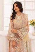 Adan Libas Unstitched Chantelle Chiffion Collection 2024 Blush Opal