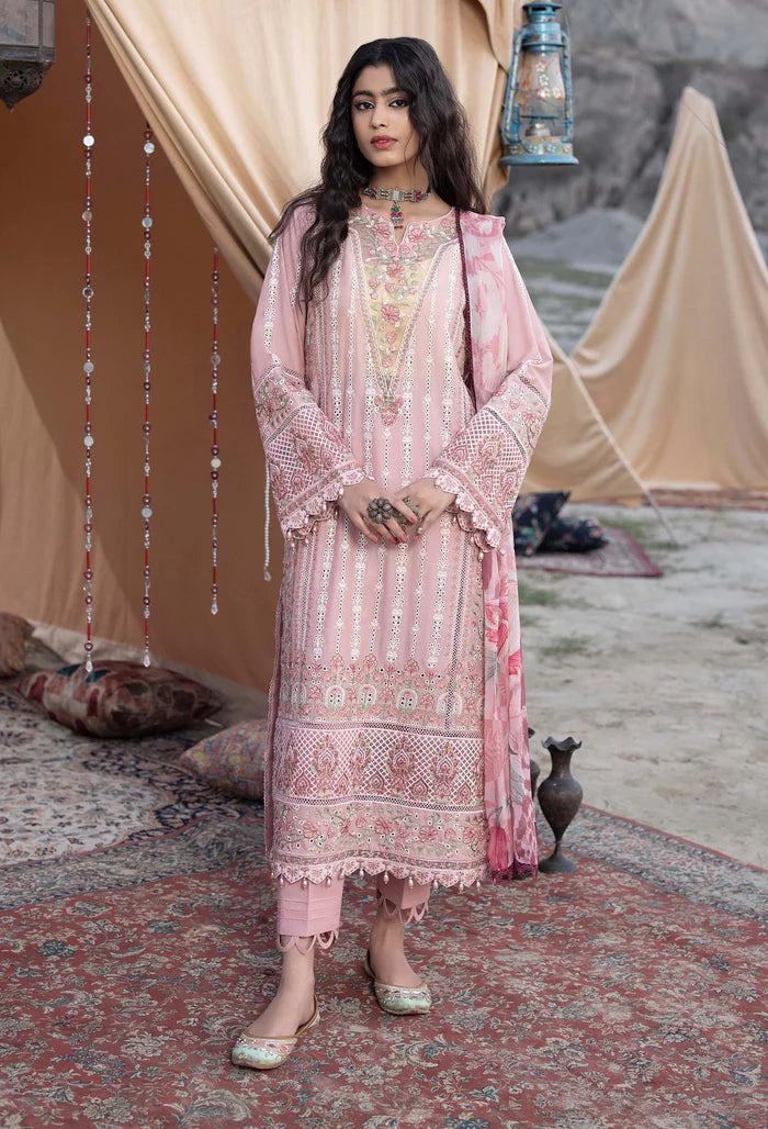 Adan Libas Unstitiched Lawn by Hafsa Zia Vol.2 6809