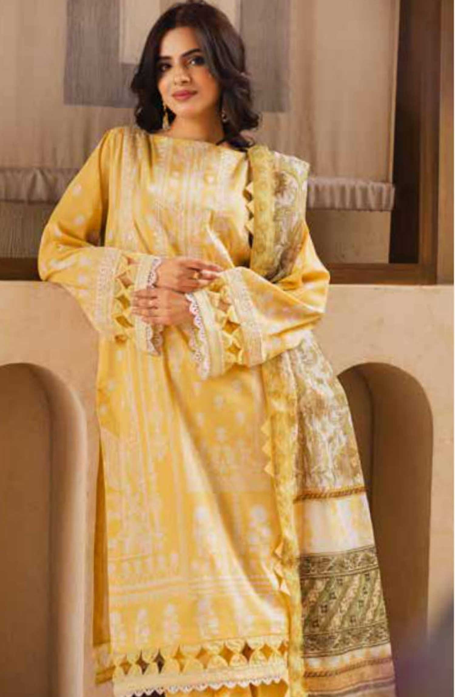 Freesia Zen Afreeah Embroidered Lawn Collection 2025