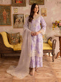 Mahnur Leila Printkari LP - 04 | 3 PC Lawn Periwinkle