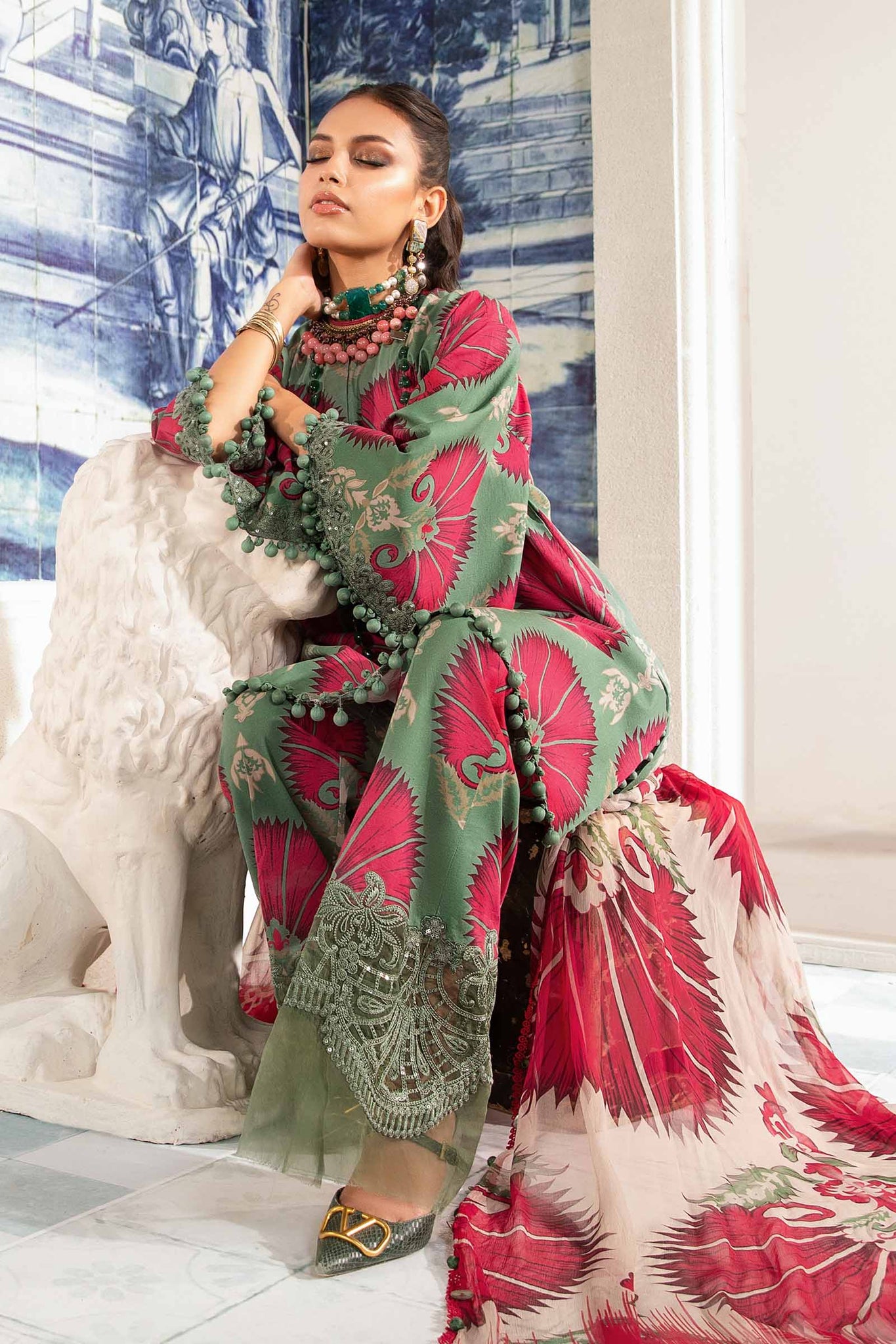 MARIA.B Unstitched MPrints Eid Edit Lawn – MPT-2209-A