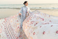 Qalamkar Sahil Luxury Lawn 2025 FK-02 ISABELLA