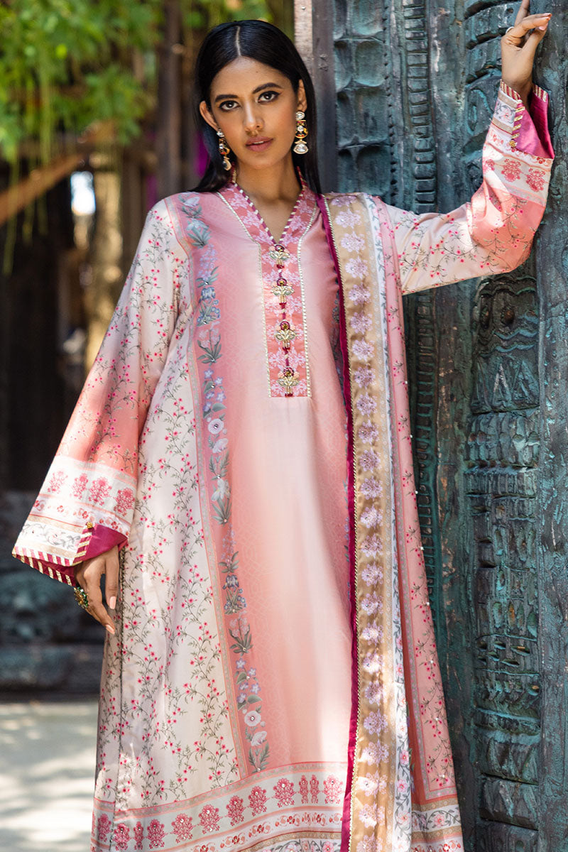 Mushq Unstitched Nirvana Silk Edit – Roseate