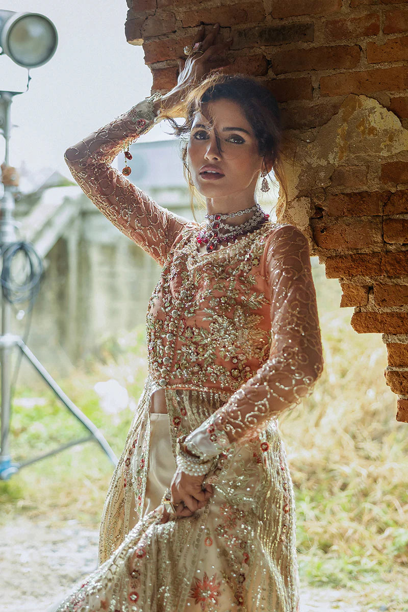 Mushq Unstitched Stardust Wedding Collection 24 Galaxy Gown MWD-01