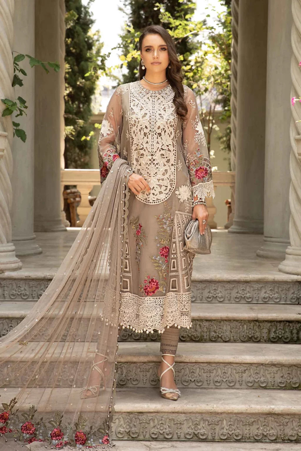 Maria B Unstitched Lawn Eid Collection D-1