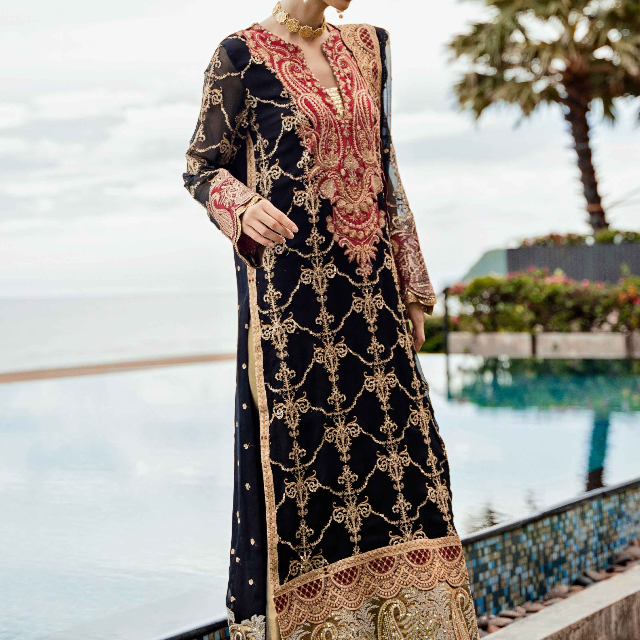 Maryum N Maria Unstitched Luxury Formals Collection Zoelie FW-23517