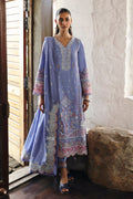 Qalamkar Unstitched Qlinekari Linen 2024 LORNA LM-09