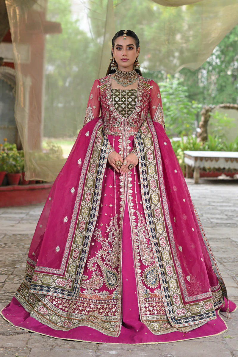 Qalamkar Unstitched Wedding Formals Rimel