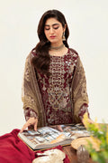 RAMSHA Unstitiched Minhal Vol.10 M-1003