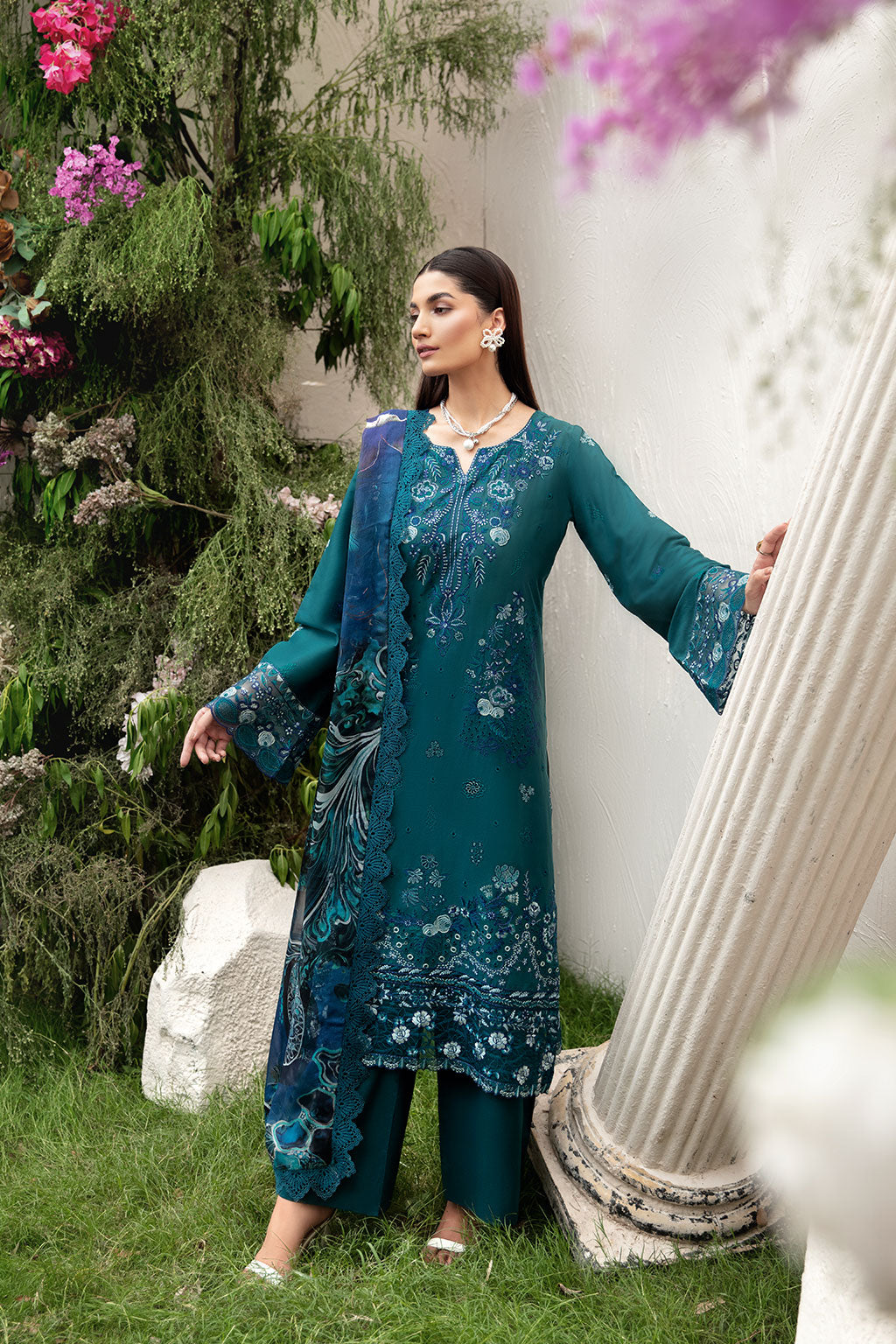 Ramsha Riwayat Luxury Lawn Vol 10 Y-1002