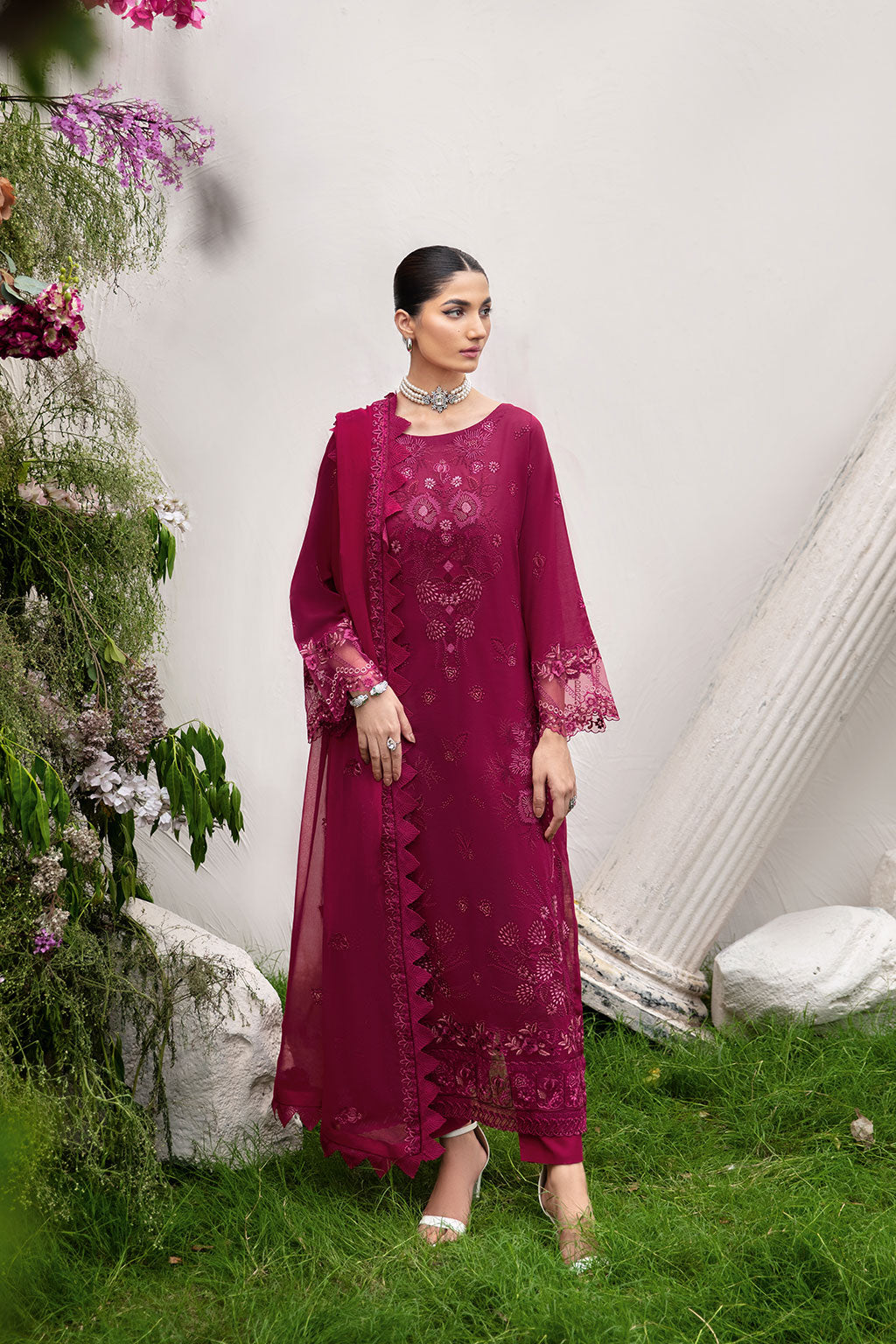 Ramsha Riwayat Luxury Lawn Vol 10 Y-1001