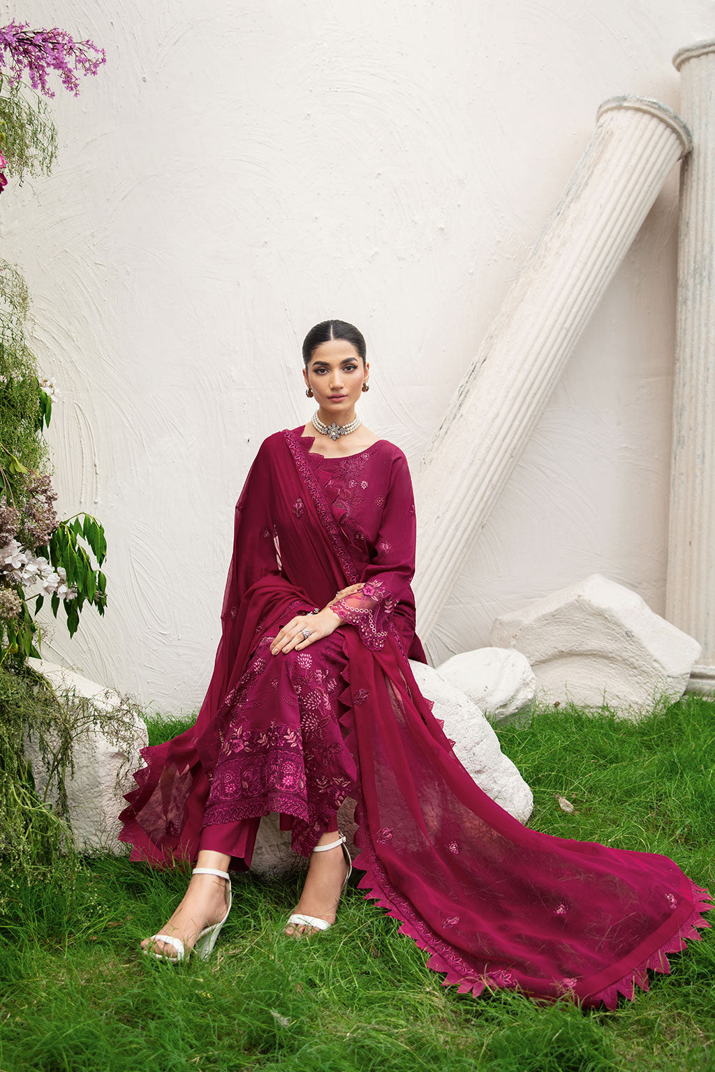 Ramsha Riwayat Luxury Lawn Vol 10 Y-1001