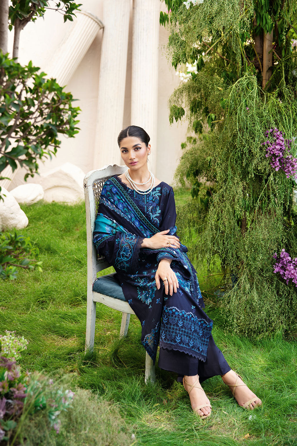 Ramsha Riwayat Luxury Lawn Vol 10 Y-1005