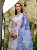 Roheenaz Flanerie Lawn'25 Eugenia-1A Unstitched Dyed Lawn